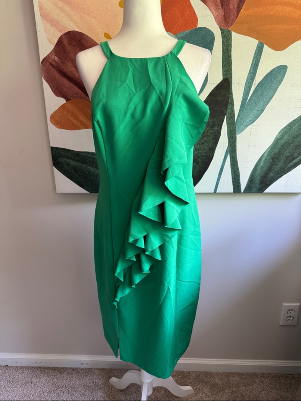 💚 Vince Camuto Kelly Green Dress 💚